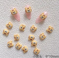 2-Pack 3D Nail Art Charms for Nail Decoration & DIY Crafts