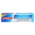 Waterproof Denture Adhesive 1.4 oz - Strong Bond, Zinc-Free, 12-Hour Hold
