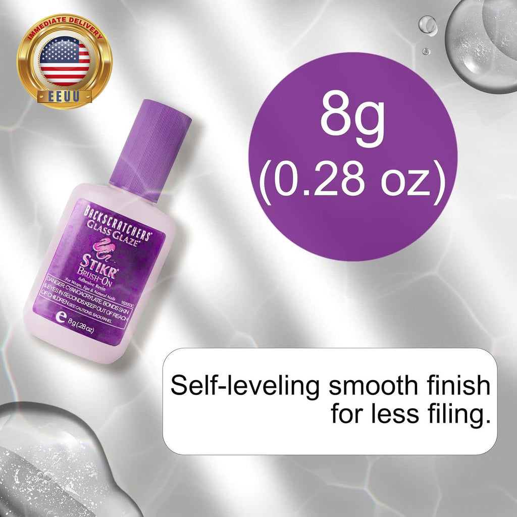 Strong Adhesive Resin for Nail Wraps & Extensions - 8G Nail Glue