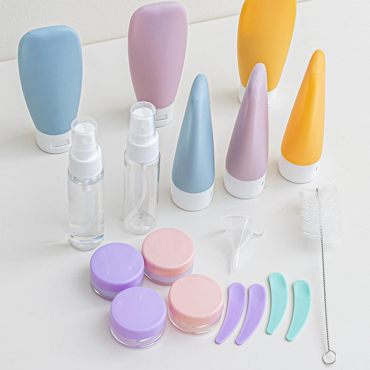 20 Pack Travel Bottles Set TSA Approved Leak Proof Travel Size for Toiletries