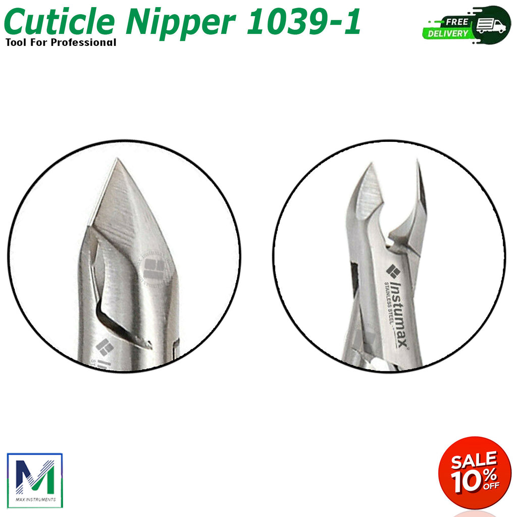 Professional Stainless Steel Manicure Cuticle Nipper Set for Nail Care