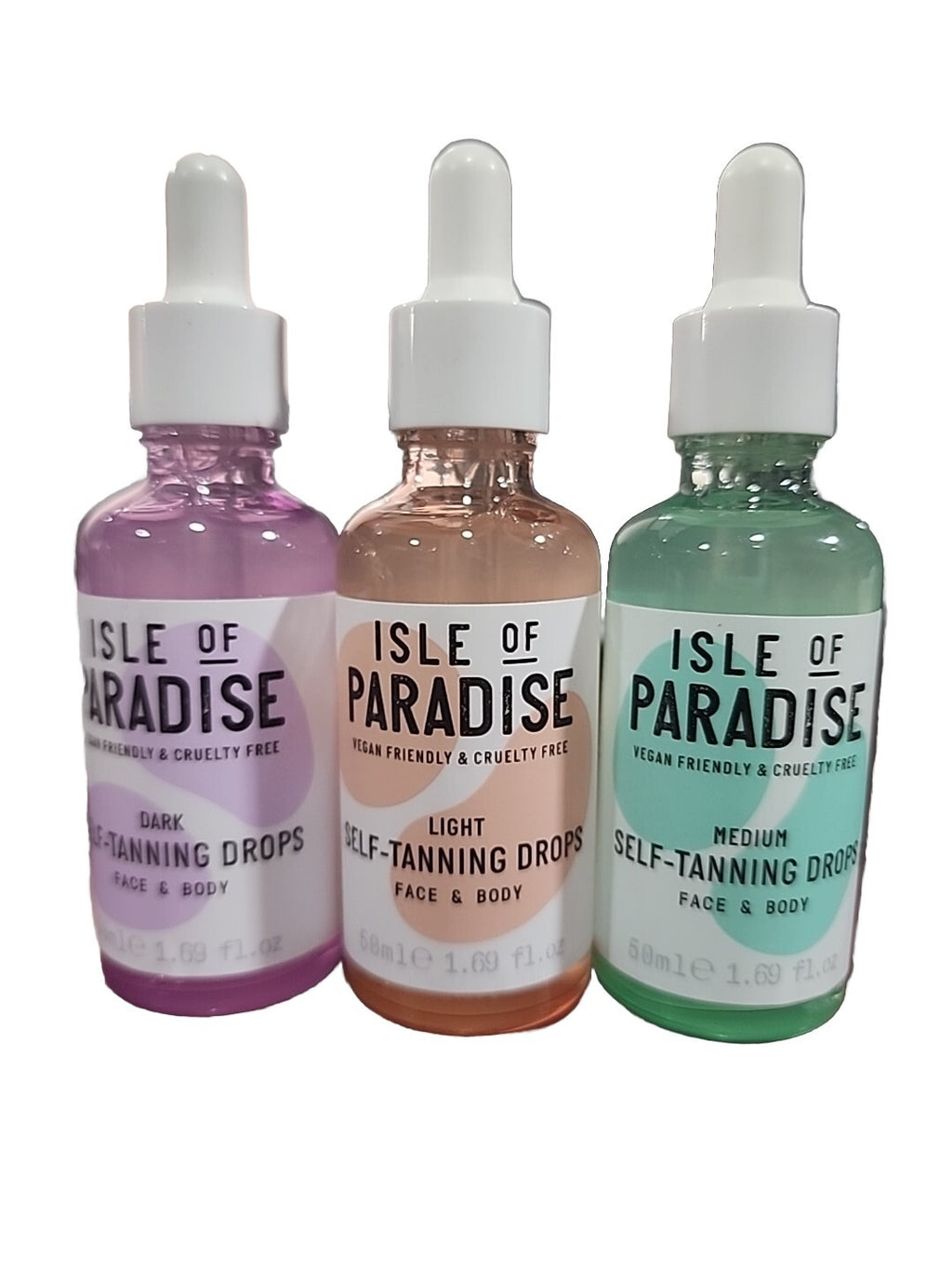 Self Tanning Drops for Face & Body - Custom Shade Selection 1.69 oz