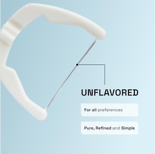 28 Pack Unflavored Dental Flosser Refills for Ultraclean Access Flosser