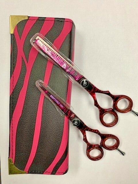 Professional Hair Cutting and Thinning Scissors Set - Barber Shears 6 Inch