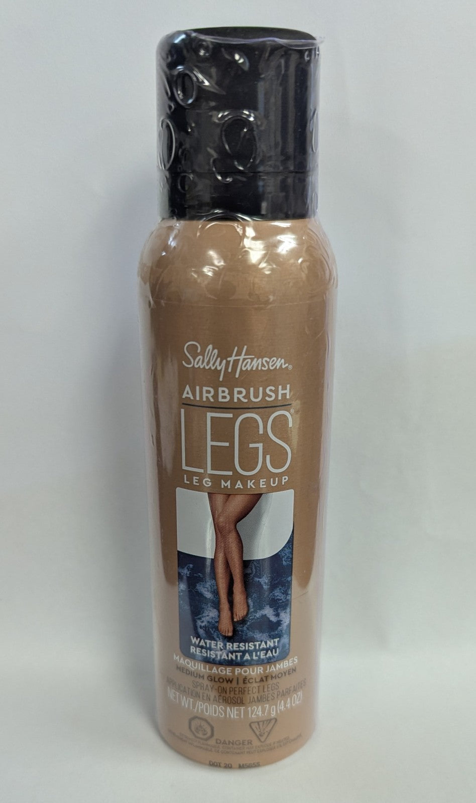 Sally Hansen Airbrush Legs Spray-On Leg Makeup Medium Glow 4.4oz - Lot of 2