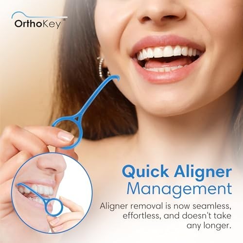 Clear Aligner & Retainer Removal Tool - Hygienic Portable Dental Accessory