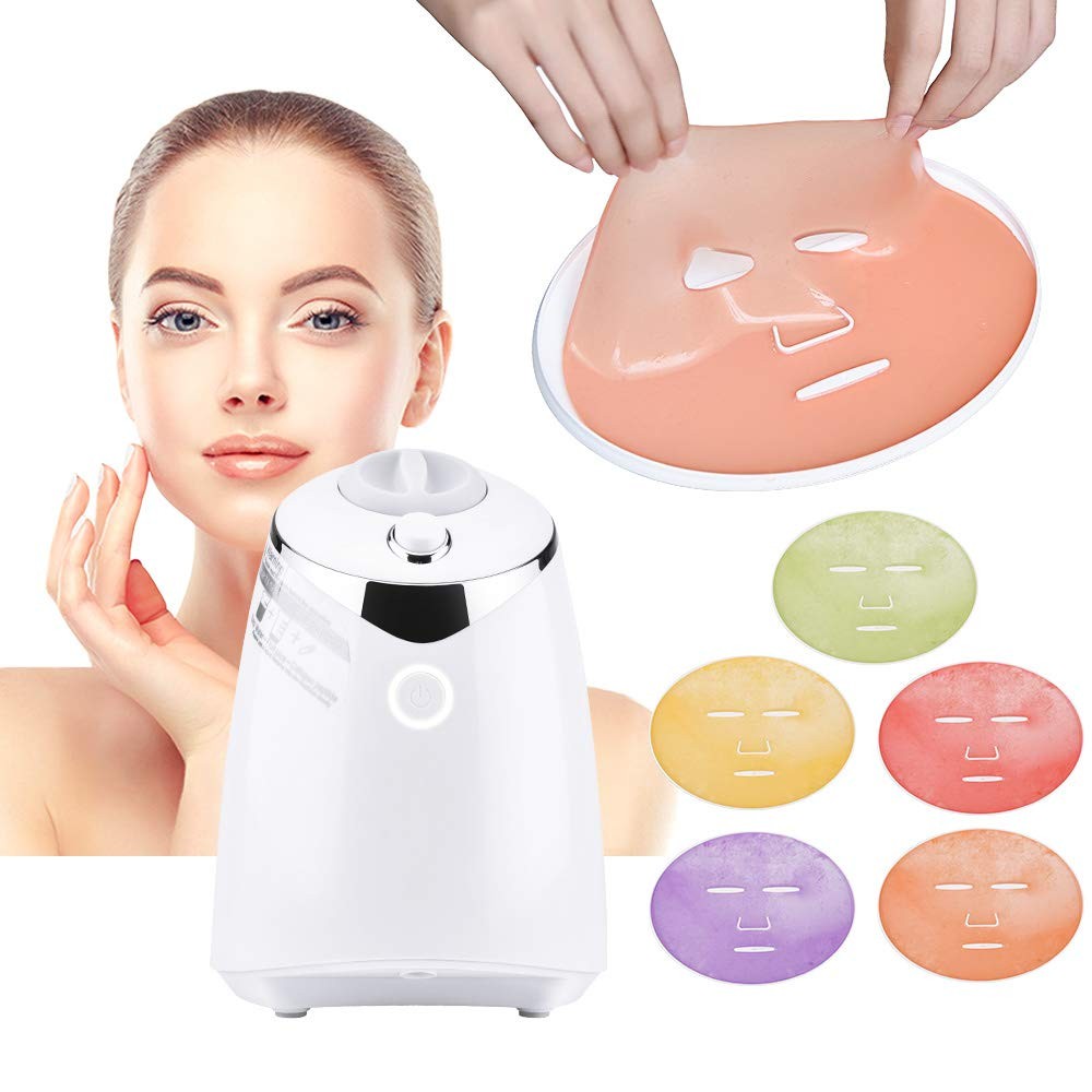 Automatic DIY Face Mask Maker Machine for Custom Skincare, White