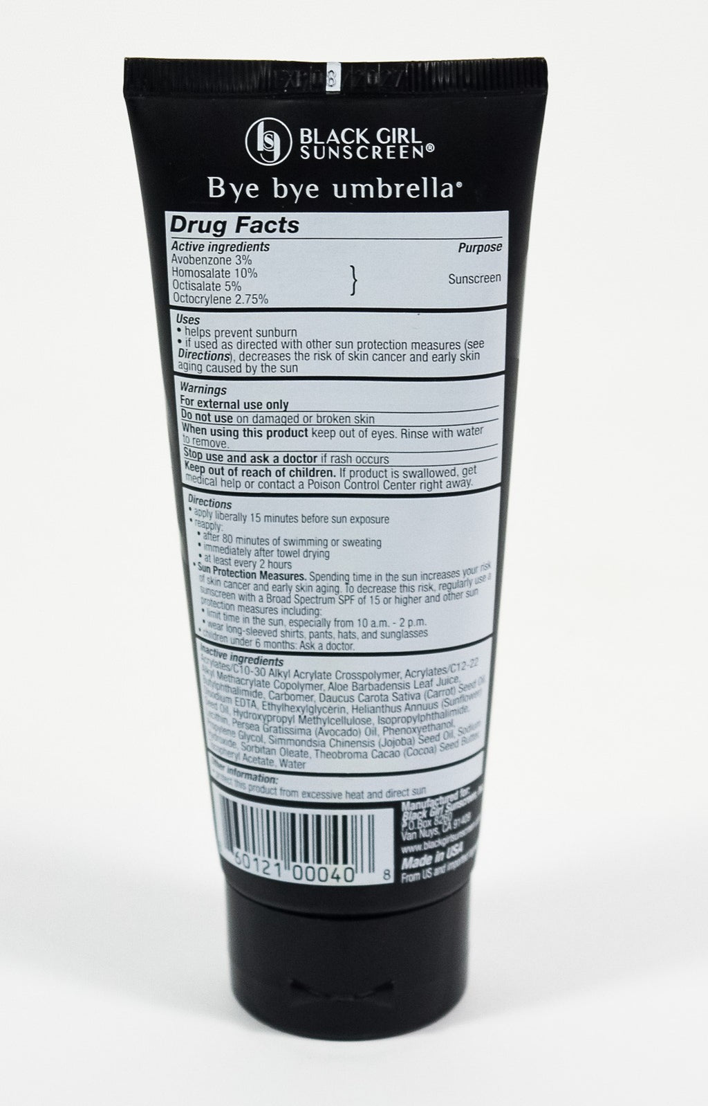 Black Girl Sunscreen SPF 30 Lotion - Fragrance-Free, Ultra Sheer, 3 fl oz