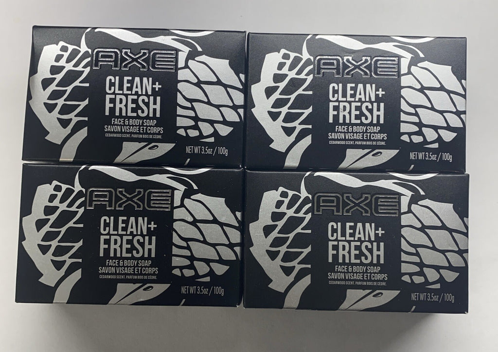 Men's Cedarwood Scent Face & Body Bar Soap 3.5 oz - 4 Pack