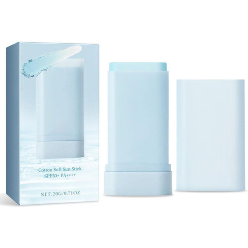 Sun Stick SPF50+ Hydrating Sunscreen for Face & Body - Lightweight & Non-Greasy