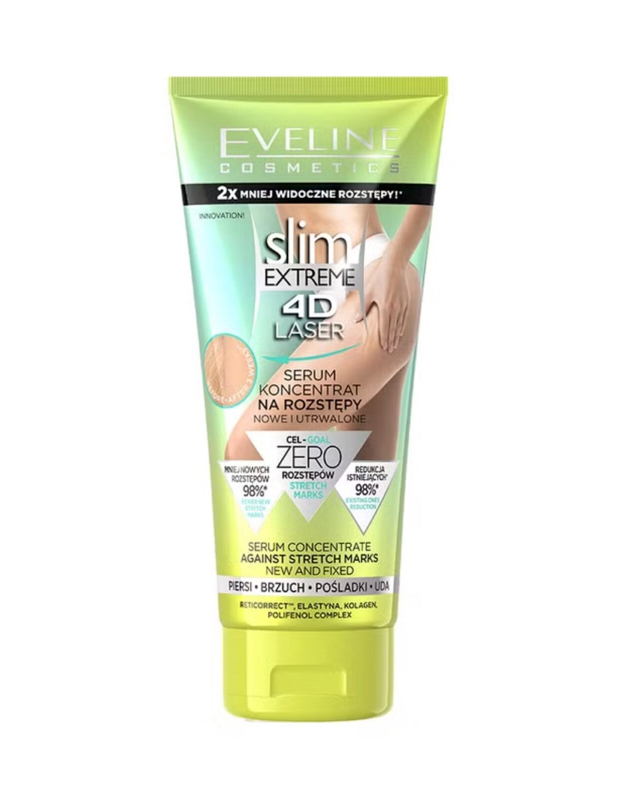 Eveline Slim Extreme 4D Laser Concentrate Serum for Stretch Marks - 150ml