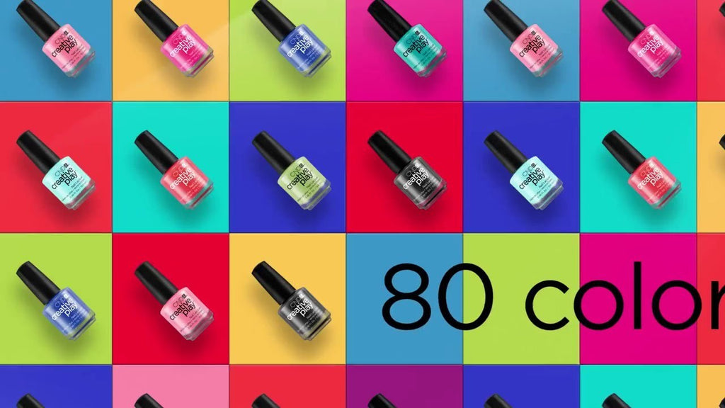 Creative Nail Polish Set with 80 Vibrant Colors & 7-Free Formula