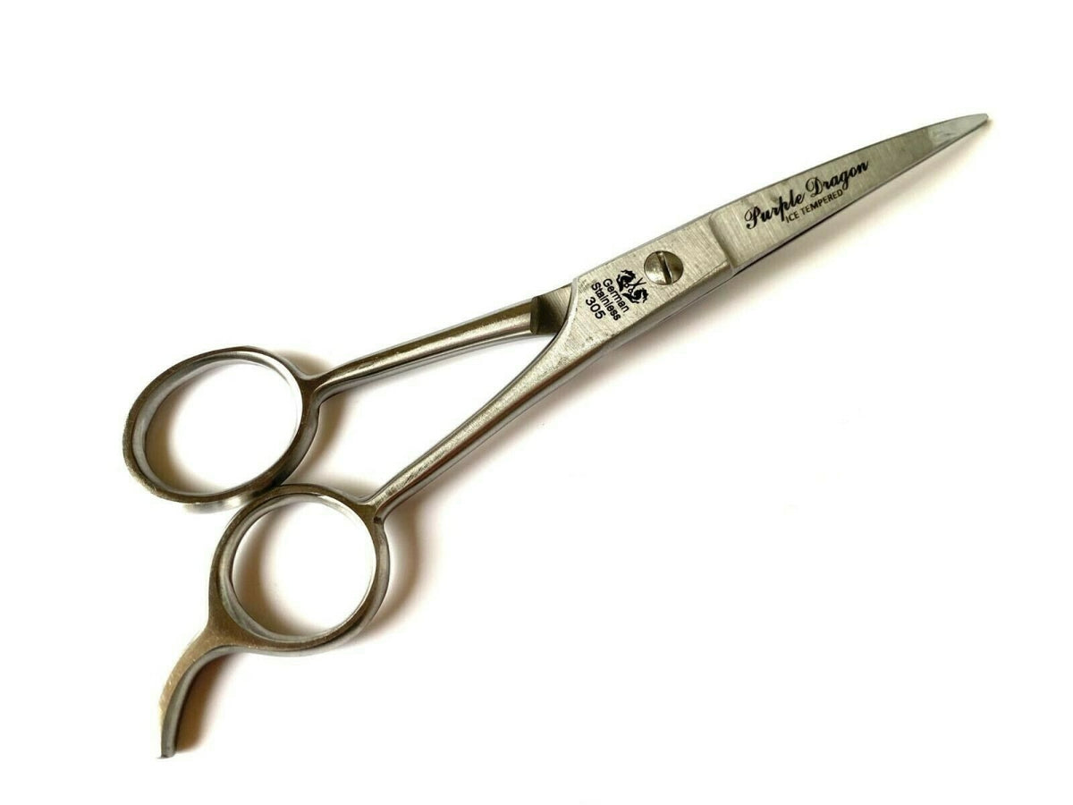 7.5-inch Hairdressing Scissors Curved Barber Shears for Hair Cutting