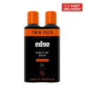 Sensitive Skin Shave Gel for Men with Aloe Twin Pack 14 oz