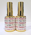 2-Pack DND Gel Top Coat for UV/LED Nails - Chip-Resistant & Long-Lasting