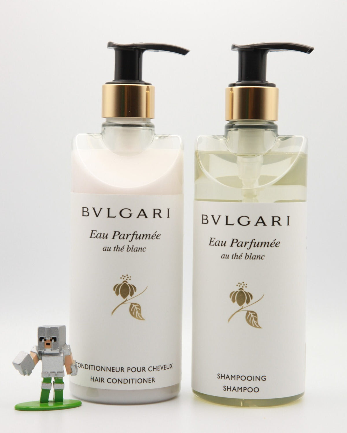 Bulgari White Tea Hair Care Set Shampoo & Conditioner 600ml