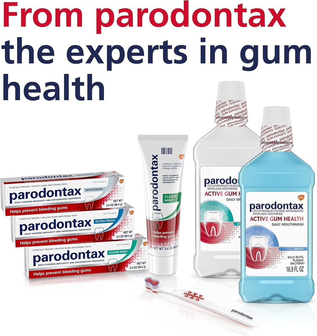 Gum Care Toothpaste for Bleeding Gums, Gingivitis & Cavity Prevention - 3.4 oz