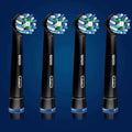 Oral-B Black Toothbrush Replacement Heads - 4 Count
