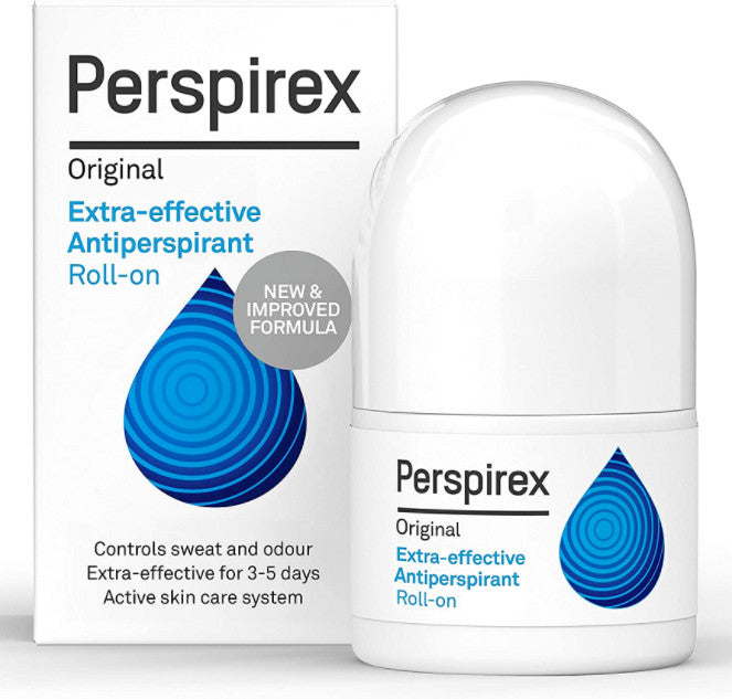 Perspirex Extra Effective Antiperspirant Roll-On 20ml - Severe Sweat Protection