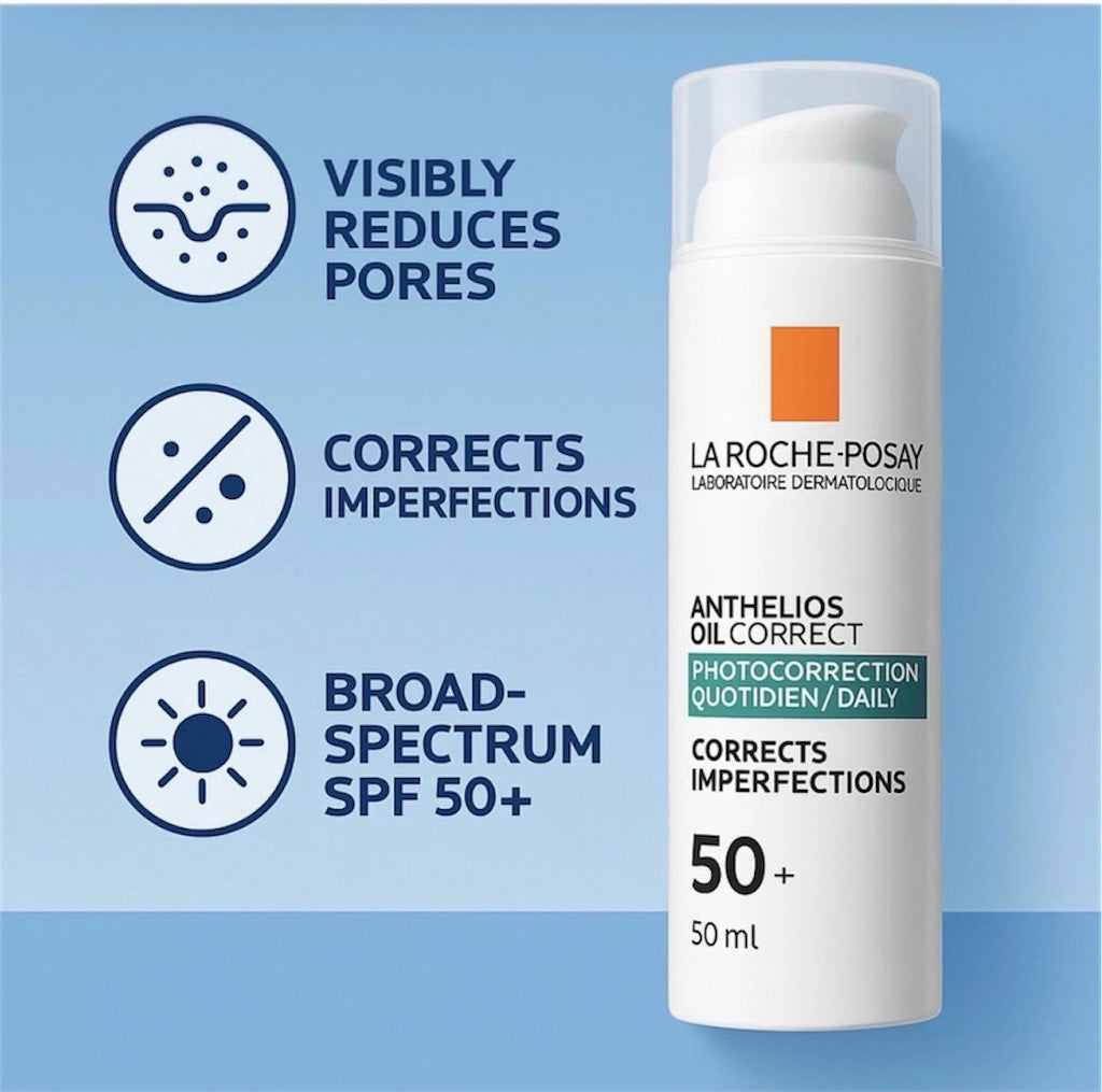SPF50+ Oil-Free Daily Gel-Cream Sunscreen for Oily Skin 50ml