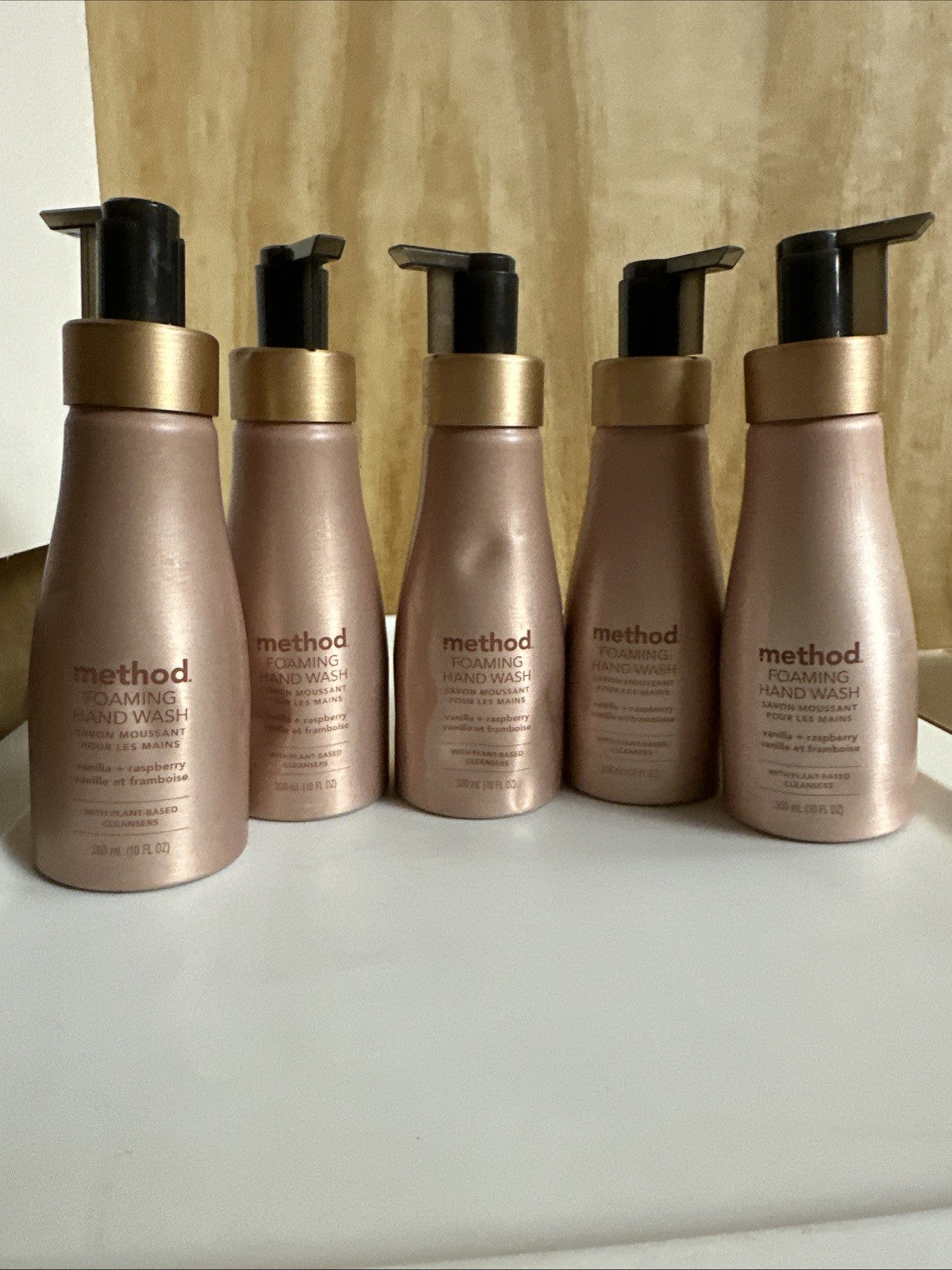 Method Hand Wash Vanilla Raspberry 12 Oz Set - Plant-Based Liquid Soap