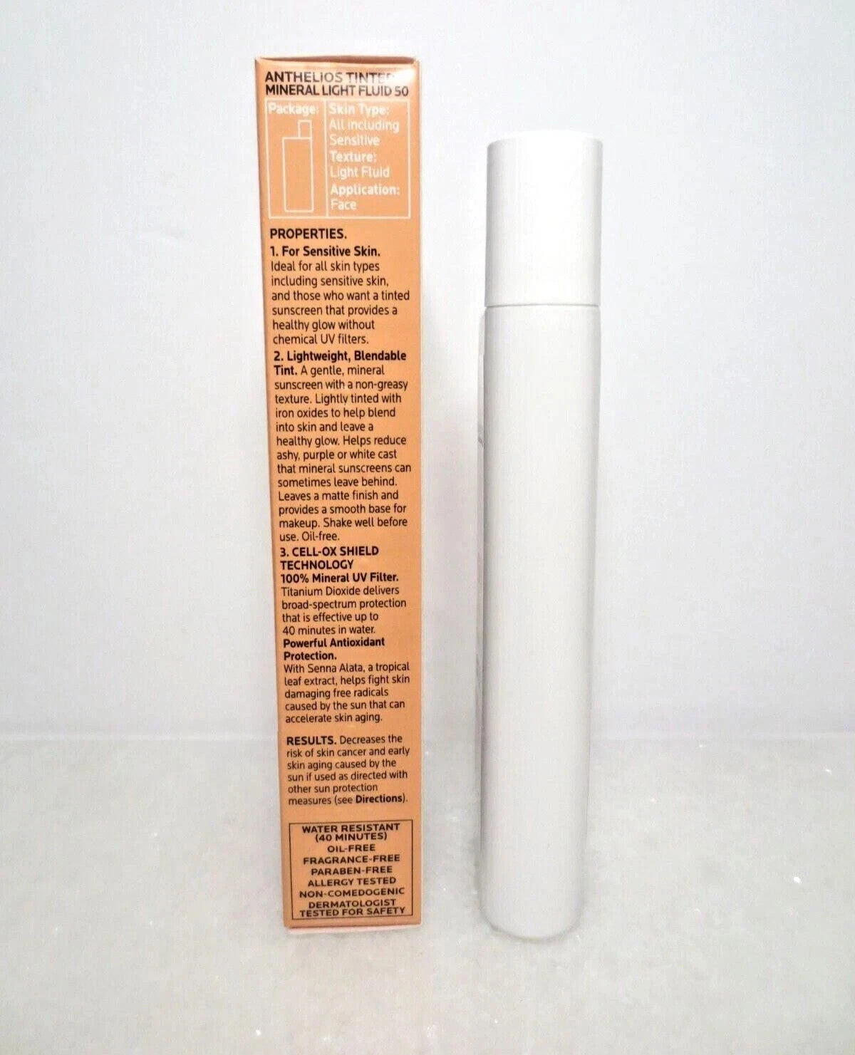 Tinted Mineral SPF 50 Sunscreen - La Roche-Posay Anthelios 1.7 oz, 2 Pack