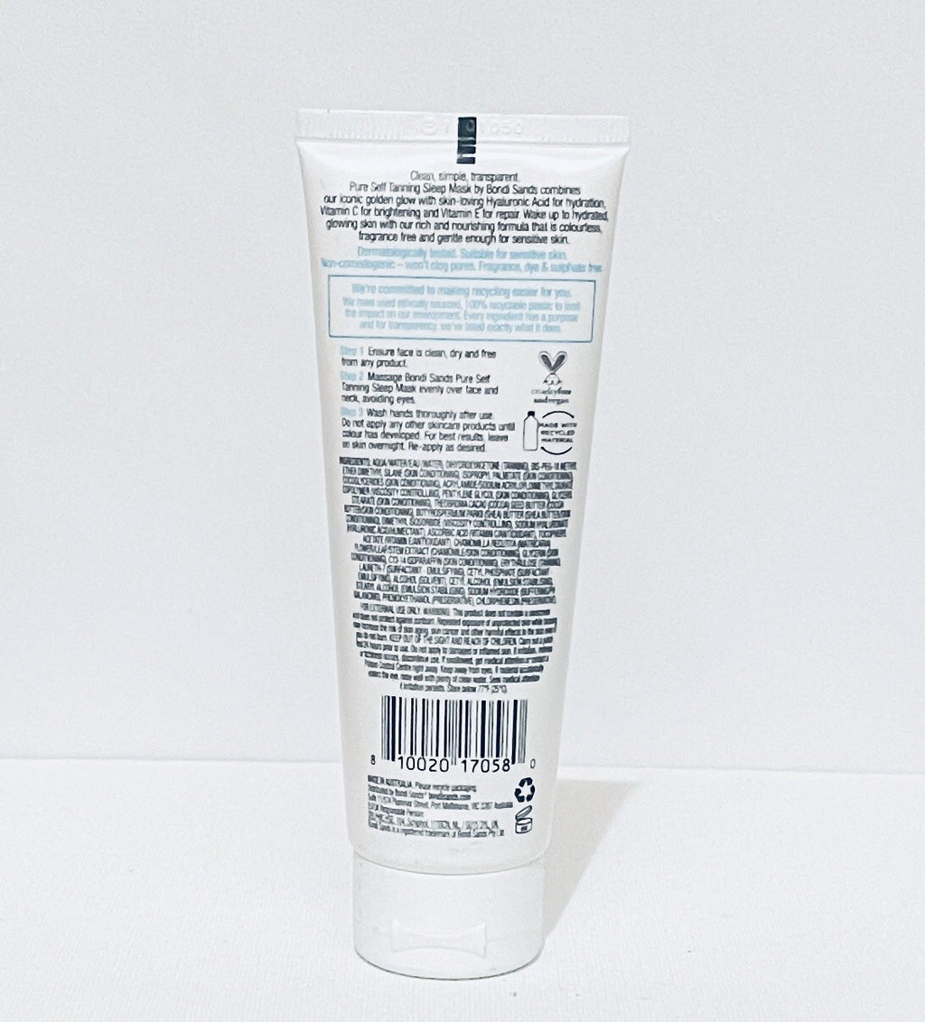 Self Tanning Face Serum for All Skin Tones - Sleep & Hydrate