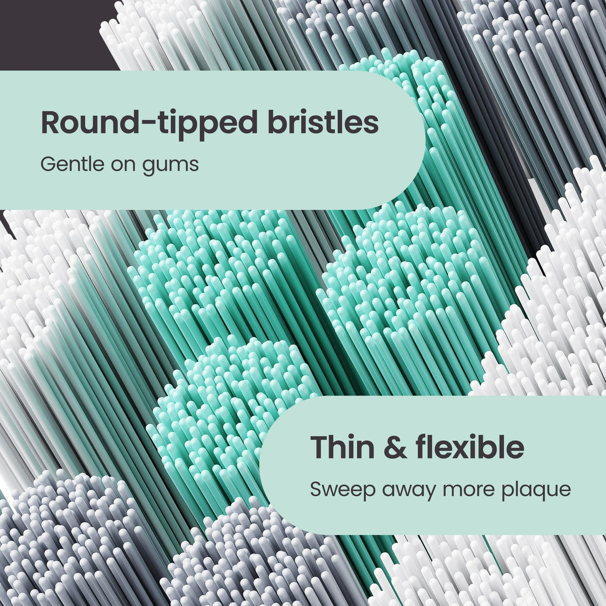 Replacement Toothbrush Heads for Quip Ultra & Ultra Lite - 4 Pack