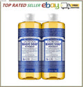 Peppermint Liquid Castile Soap - 2 Pack, 50 oz. Natural & Biodegradable