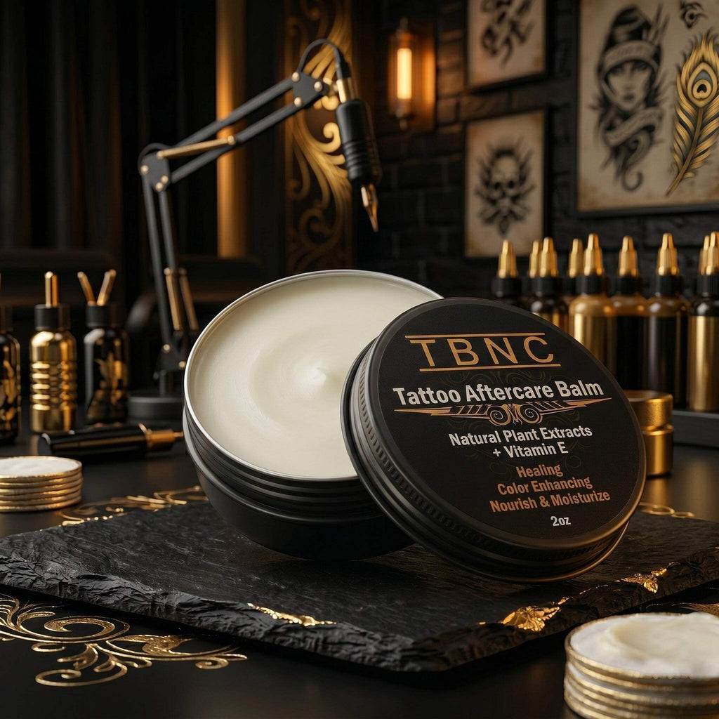 Tattoo Aftercare Balm TBNC - Non-Greasy Hydrating Skin Treatment for Ink