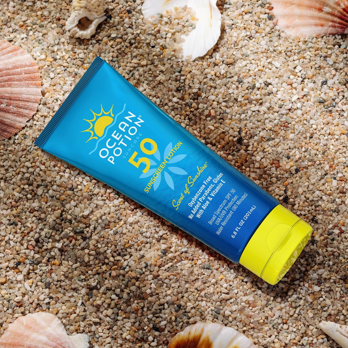 Ocean Potion SPF 50 Sunscreen Lotion 6.8oz - Water-Resistant Broad Spectrum SPF50