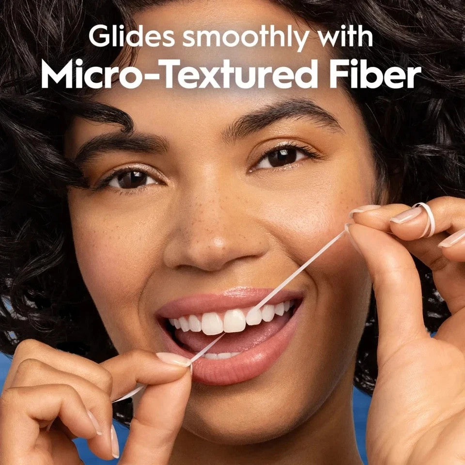 Waxed Dental Floss for Easy Glide & Shred-Resistant Oral Care - Multiple Pack Sizes