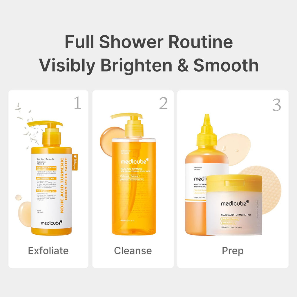 Brightening Body Wash with Kojic Acid & Turmeric - 13.52 fl oz