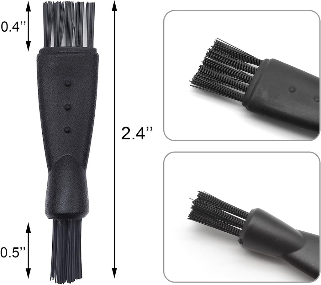 10 Pack Electric Razor Cleaning Brushes Double-Sided for Shaver & Clipper Maintenance