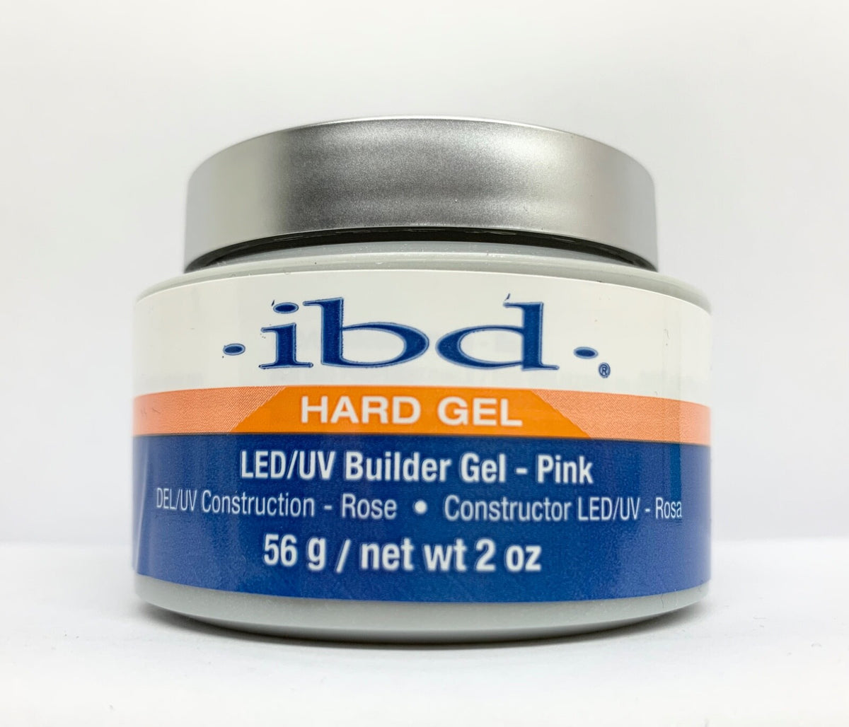 LED UV Pink Builder Nail Gel - 6 Pack, 2 oz Each, Total 12 oz