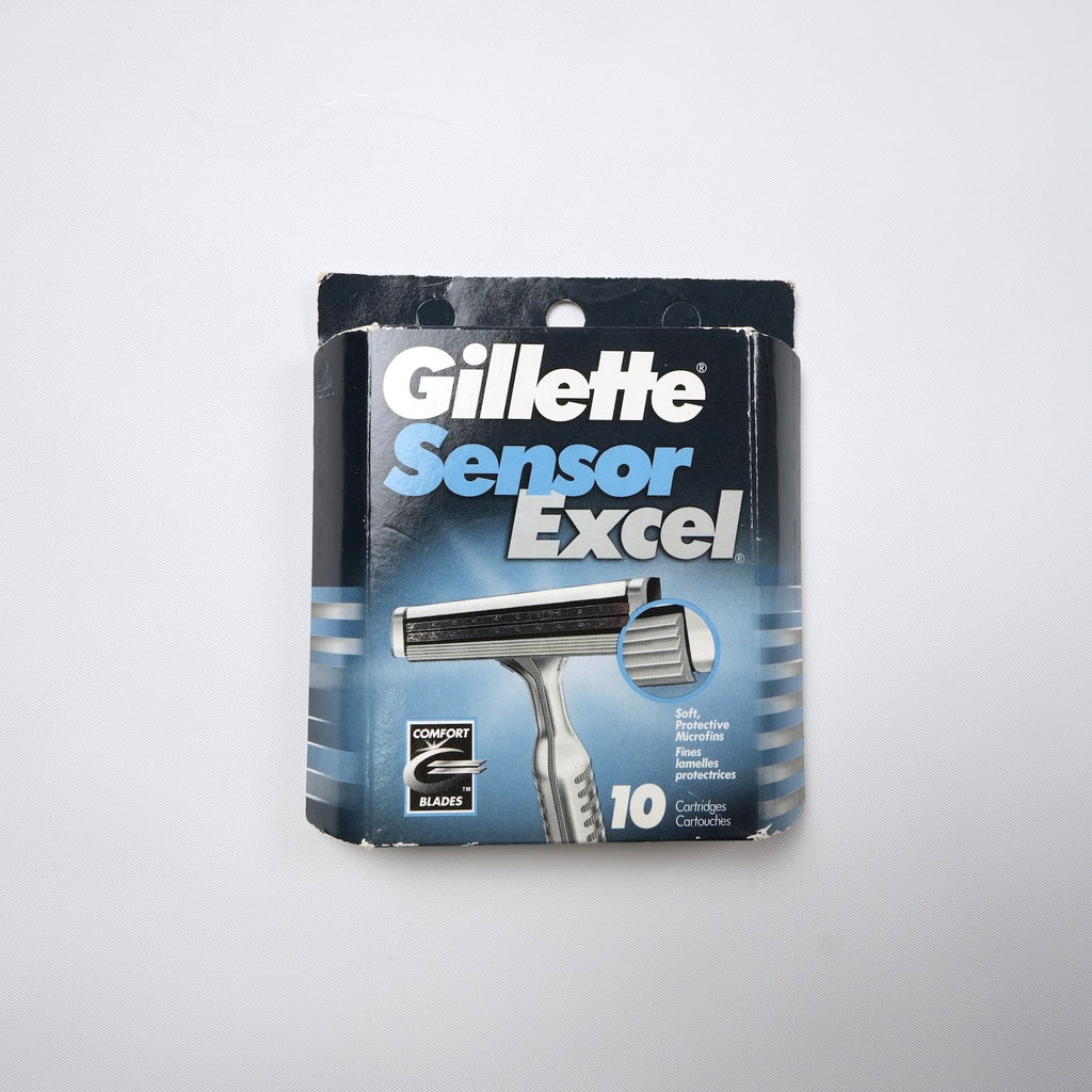 Gillette Sensor Excel Razor Blades Refill Cartridges 10 Pack Made in USA