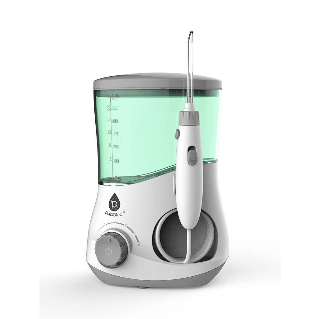 Professional Countertop Water Flosser - Dental Oral Irrigator with 10 Settings