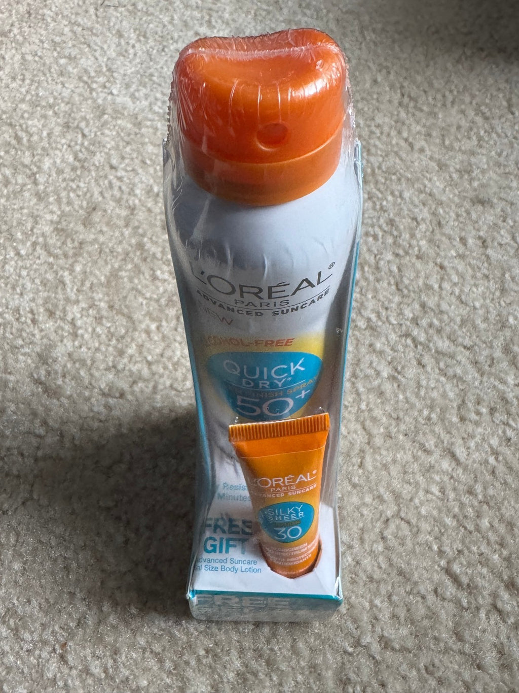 SPF 50+ Sheer Finish Facial Sun Protection Spray - Alcohol-Free, Quick Dry