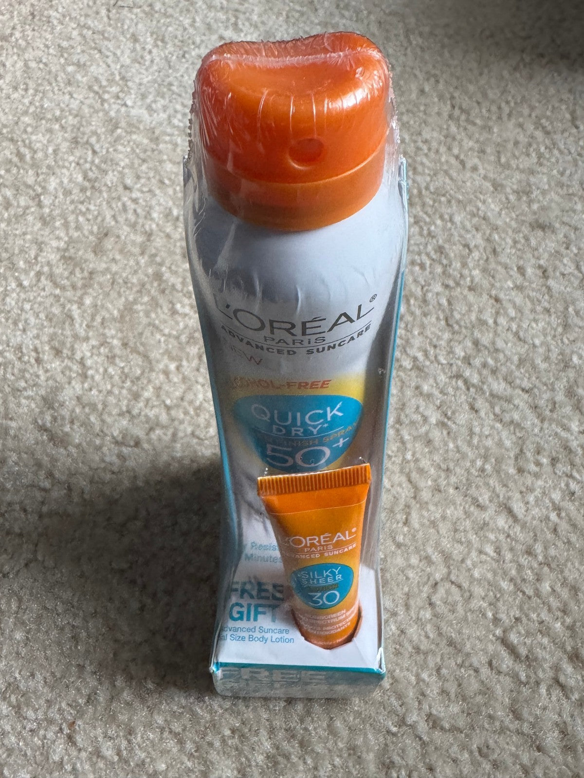 SPF 50+ Sheer Finish Facial Sun Protection Spray - Alcohol-Free, Quick Dry