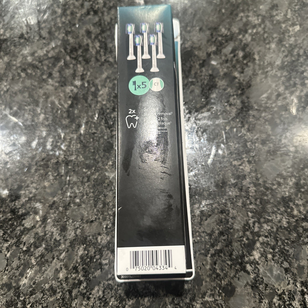 Philips Sonicare HX6015/03 Simply Clean Replacement Toothbrush Heads - 5 Count
