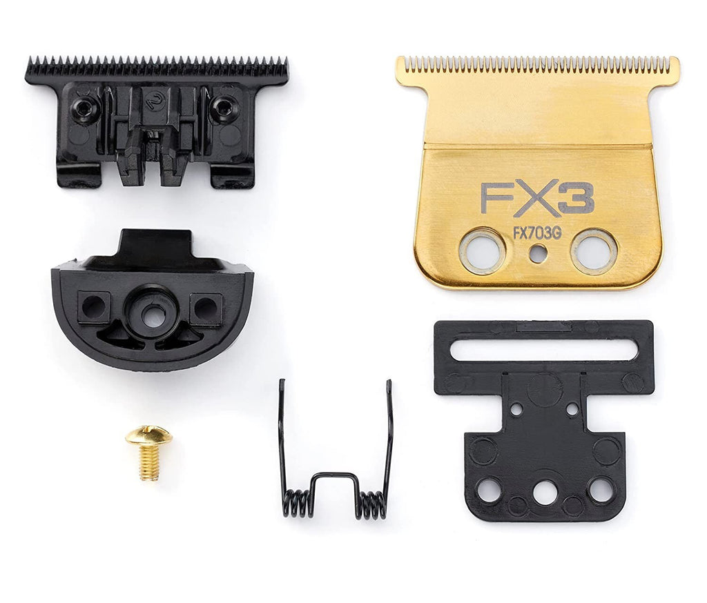 Ultra-Thin T-Blade Replacement for Trimmers - Zero Gap, DLC & Titanium Finish