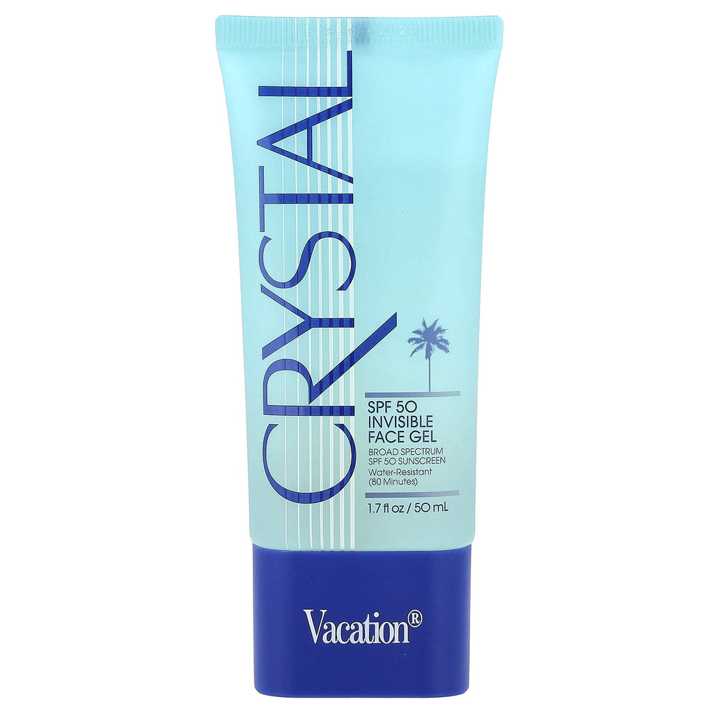 Invisible SPF 50 Sunscreen Gel for Face, Water-Resistant, Priming & Makeup Base