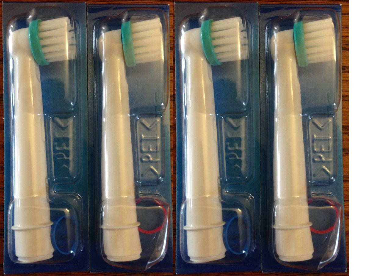 Oral-B Orthodontic Replacement Toothbrush Heads for Braces - 4 Pack