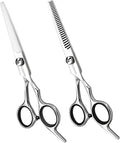 Hair Cutting Scissors Thinning Shears Kit - Premium Stainless Steel Salon Tools