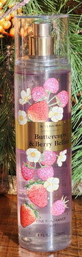 Buttercups & Berry Bellini Bath & Body Gift Set - Fragrance Mist, Shower Gel, Body Lotion & Cream