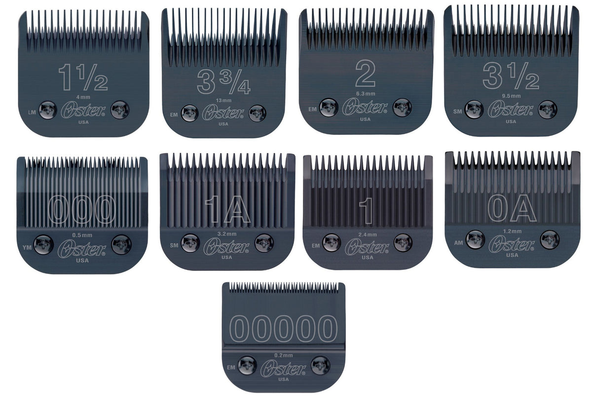 Oster Professional Titan Turbo 77 Detachable Replacement Blade - Multiple Sizes