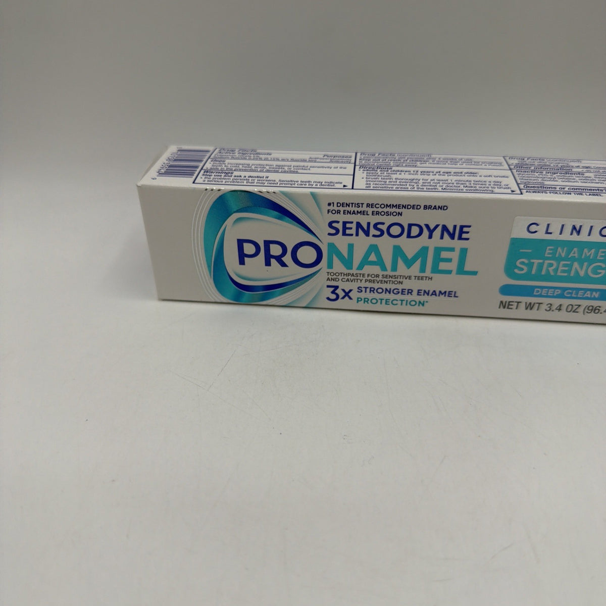 Sensodyne Enamel Repair Deep Clean Toothpaste 3.4oz Pack of 3