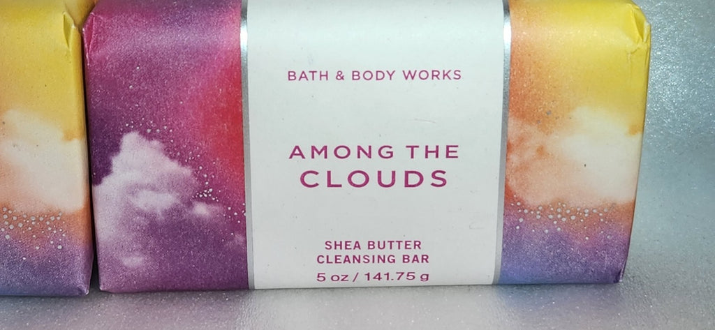 Bath & Body Works Among The Clouds Shea Butter Cleansing Bar 5 oz - Set of 2