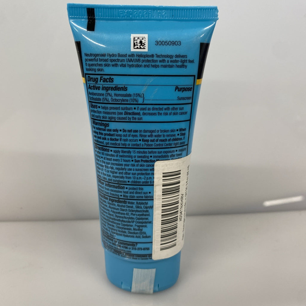 Neutrogena SPF 50 Moisturizing Gel Sunscreen for Face & Body 3 oz