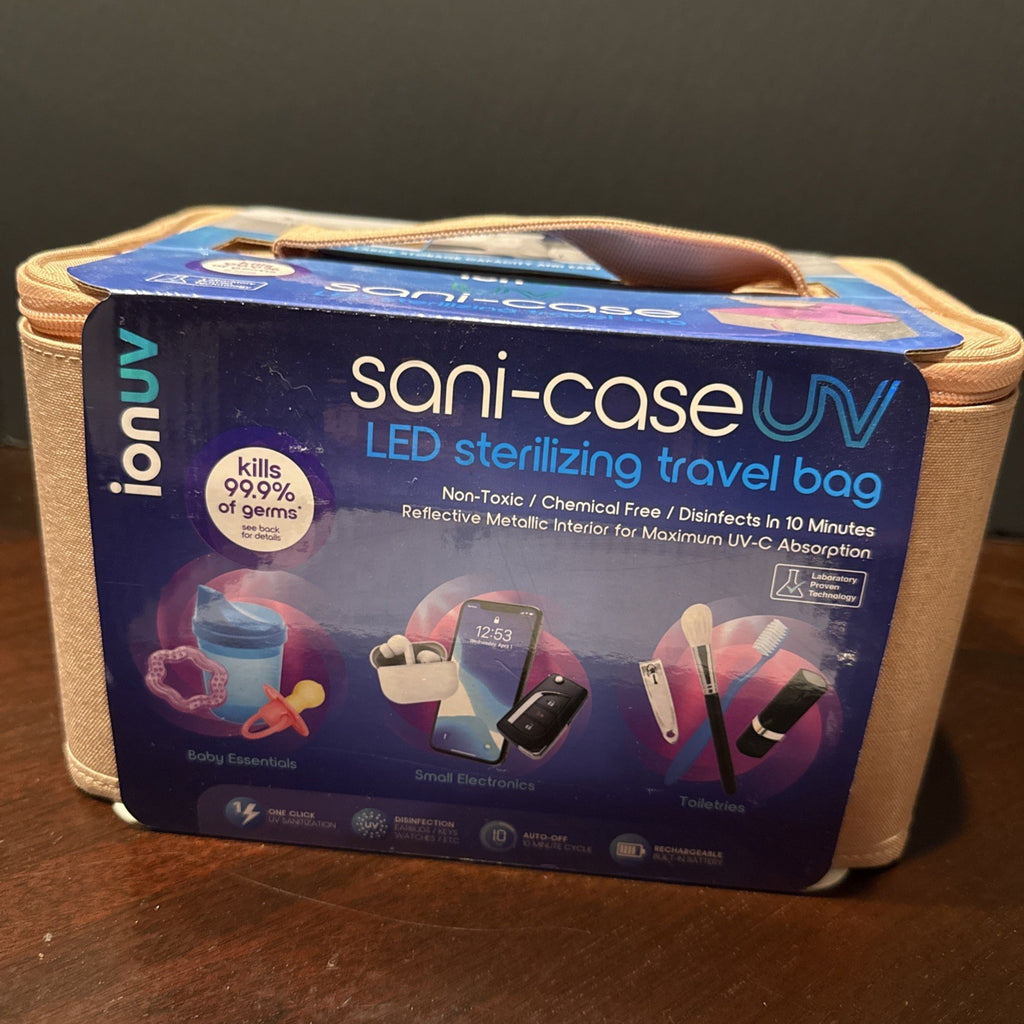 UV Sterilizing Travel Sanitizing Bag with Rechargeable Battery